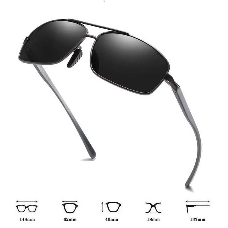 Men Polarized Sunglasses Classic Driving Fishing Sun Glasses Luxury Metal Designer Sunglasses For Man Black Eyewear Oculos GafasT251024