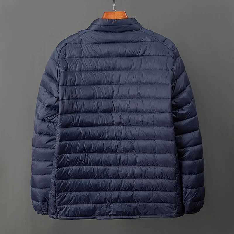 New in Mens Oversize Jacket Autumn Stand Collar Winter Cotton Padded Parka Male Coat Warm Padding Outerwear Korean Style S54 Z251024