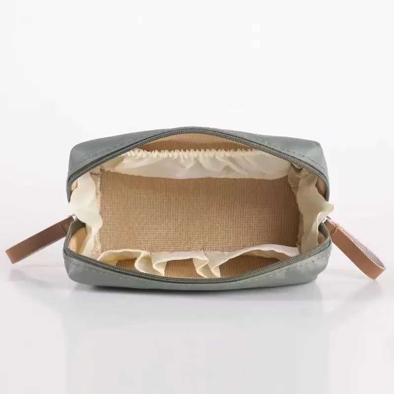 Multiple Colors Dacron Travel Storage Bag Partitioned Cosmetic Pouch Handbag Lipstick Pack Waterproof Large Capacity Makeup BagT251024