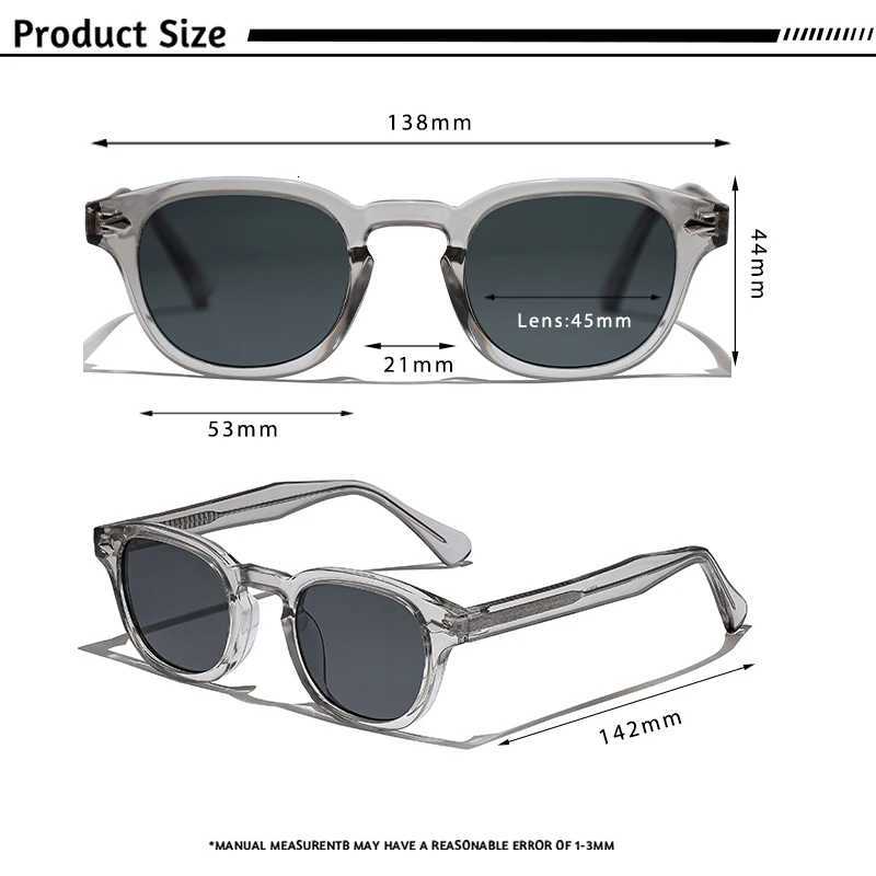 CATERSIDE Retro Round Men Sunglasses Punk Propionic Acid Pin Temple Luxury Sun Glasses Women Sports Leisure Party Eyewear UV400T251024