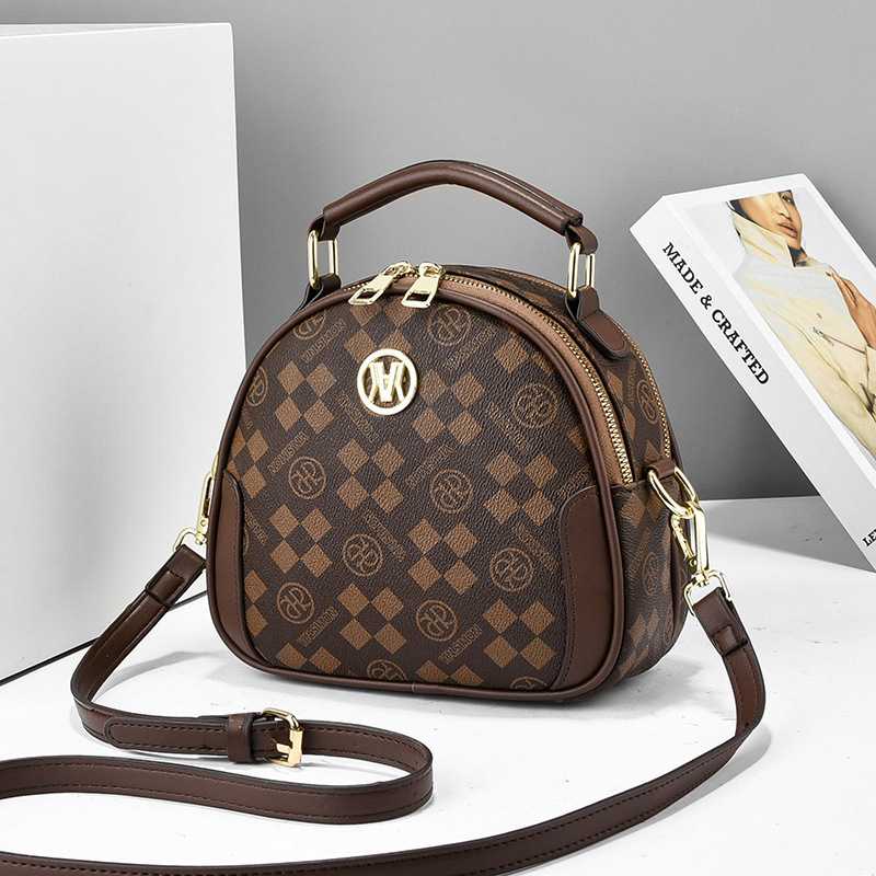 Luxury Brand Designer Bag Women's Bag 2025 New Versatile PU Fashion Single Shoulder Crossbody Bag PVC High-End Feel Ladies Handbag