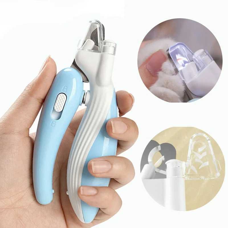 Professional Pet Nail Clippers with Led Light Pet Claw Grooming Scissors for Dogs Cats Small Animals Paw Nail Trimmer Pet Supply Z20251024