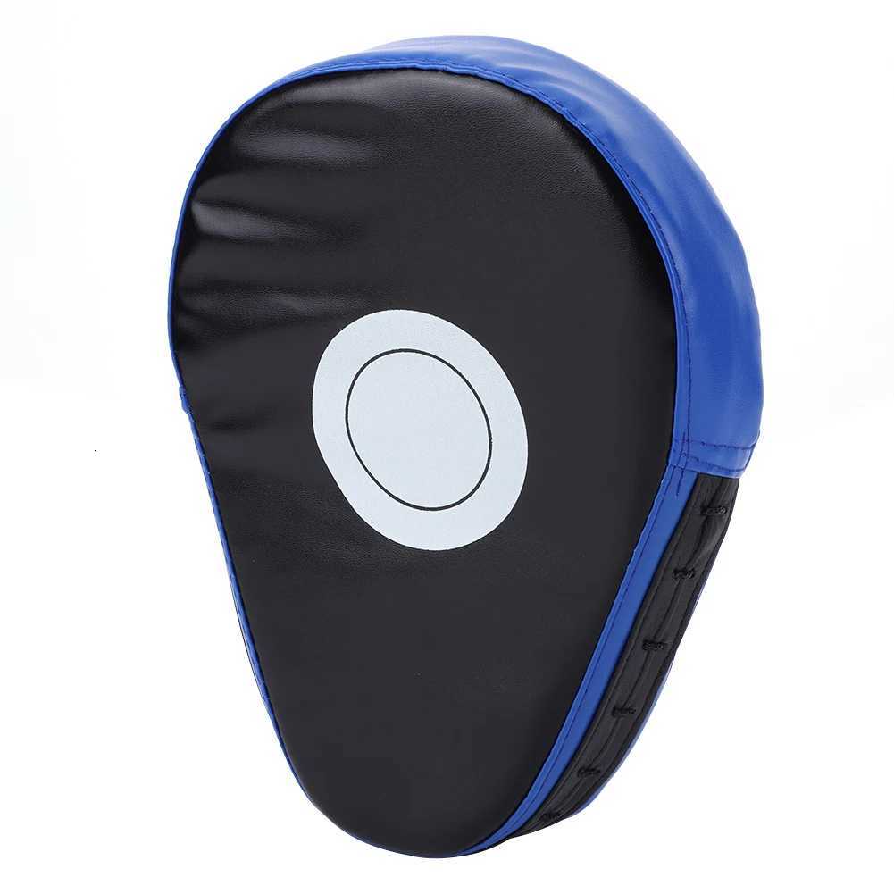 Curved Boxing Hand Target PU Leather Curved Punching Target Bag Breathable Kick Boxing Gloves Pad for Martial Art Sanda Training Y251023