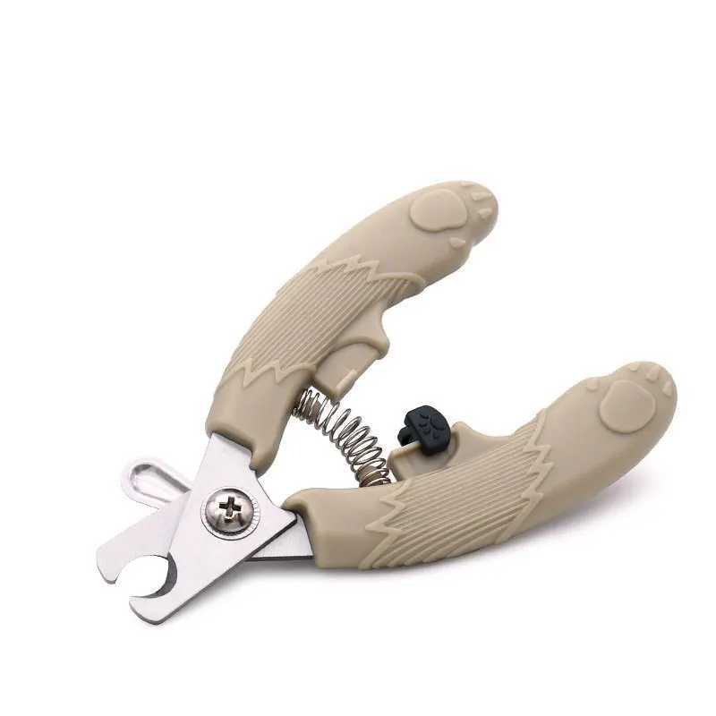 Bear Shape Pet Nail Clipper for Cats Dogs Stainless Steel Grooming Tool with Safety Guard Nail Trimmer Z20251024