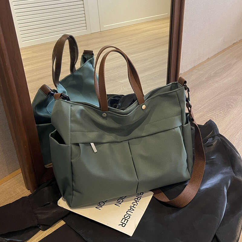 New Single Shoulder Simple Fashion Casual Women's Crossbody Large Capacity Handbag Trendy Tote Bag