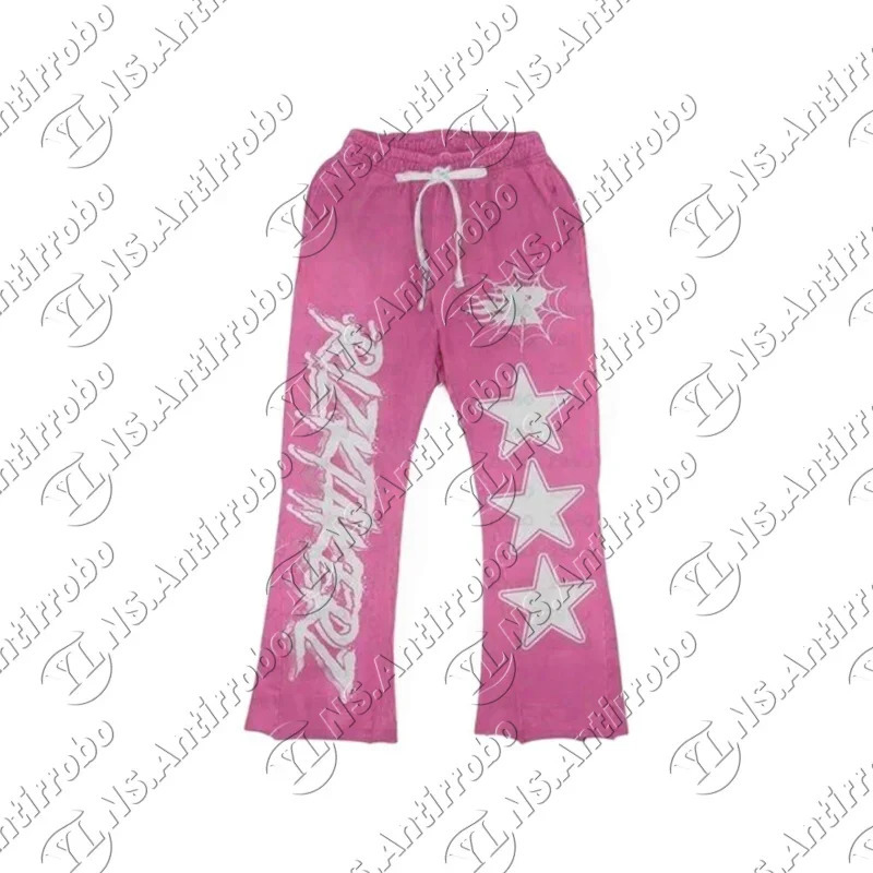 2025 Summer Fashion letter Printed Pants mens Y2k high street fashion 3D Print Trousers Casual Sweatpants Harajuku retro 251020