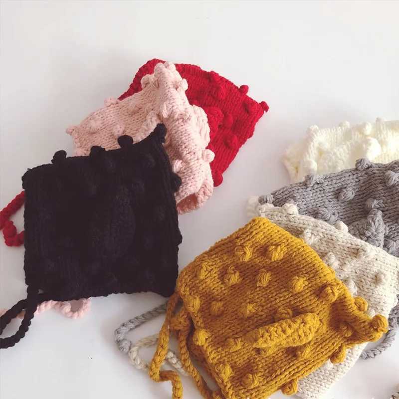 Newborn Baby Photograph Pro Winter Hats for Girls Boys Pom Hat Knit Warm Caps for BoysL251024