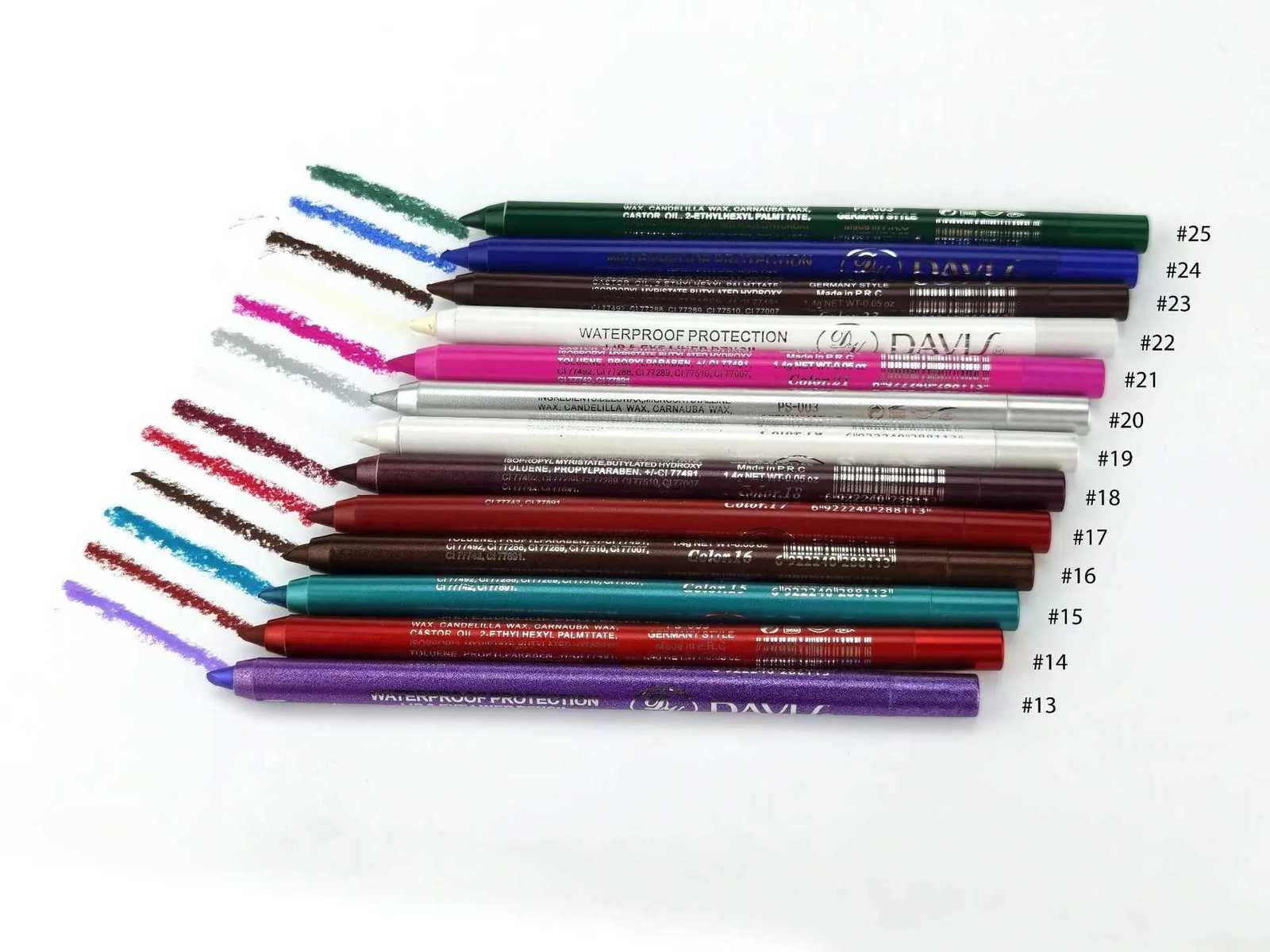 Makeup Longlasting Not Blooming Eyeliner Pencil Waterproof Pigment Eyeshadow Eye Liner Pen Women Fashion Color Make Up ToolsL251024