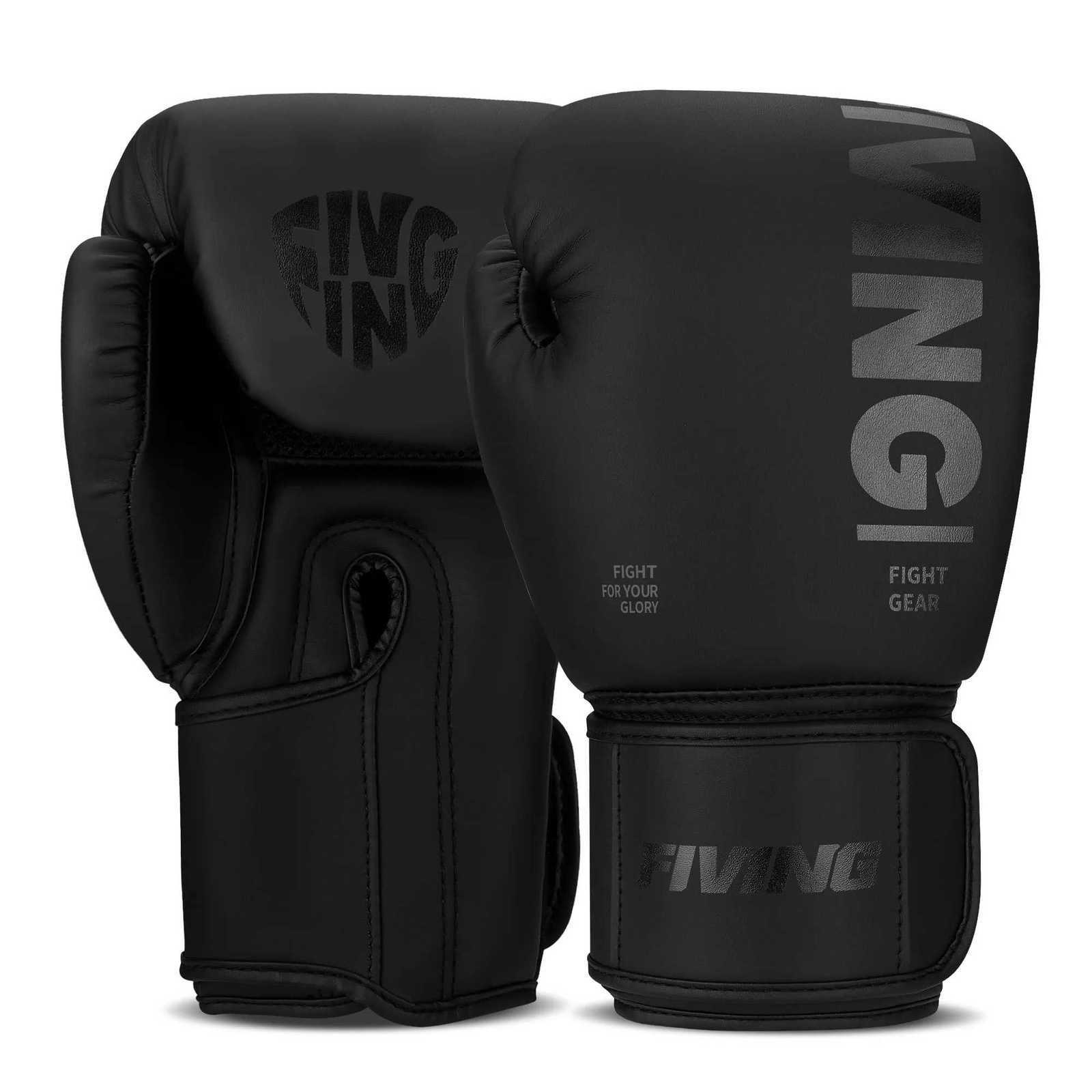 FIVING boxing gloves PU leather for men and women professional training sparring suitable for boxing MMA taekwondo wrestling Y251023