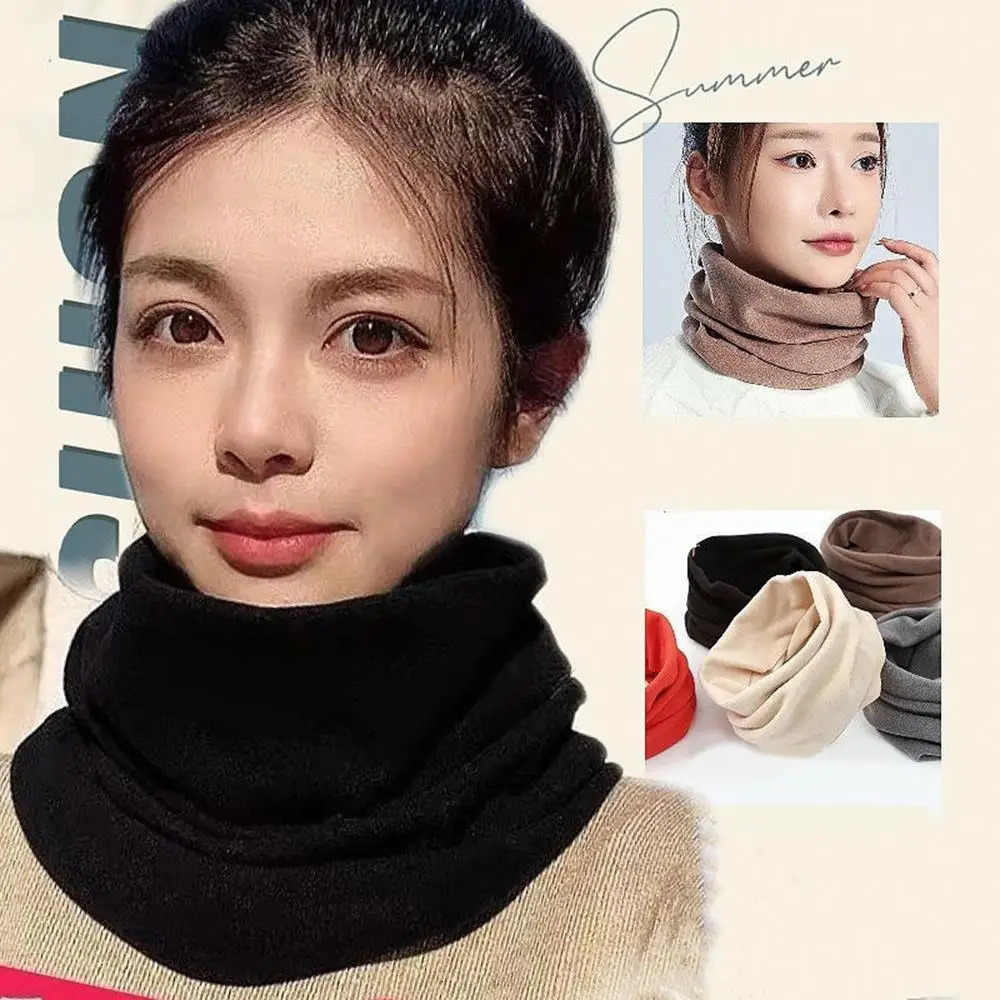 Winter Cycling Face Cover Unisex Windproof Collar Velvet Neck Warmer Scarf Pullover Protection Winter Couple Neckerchief 251020