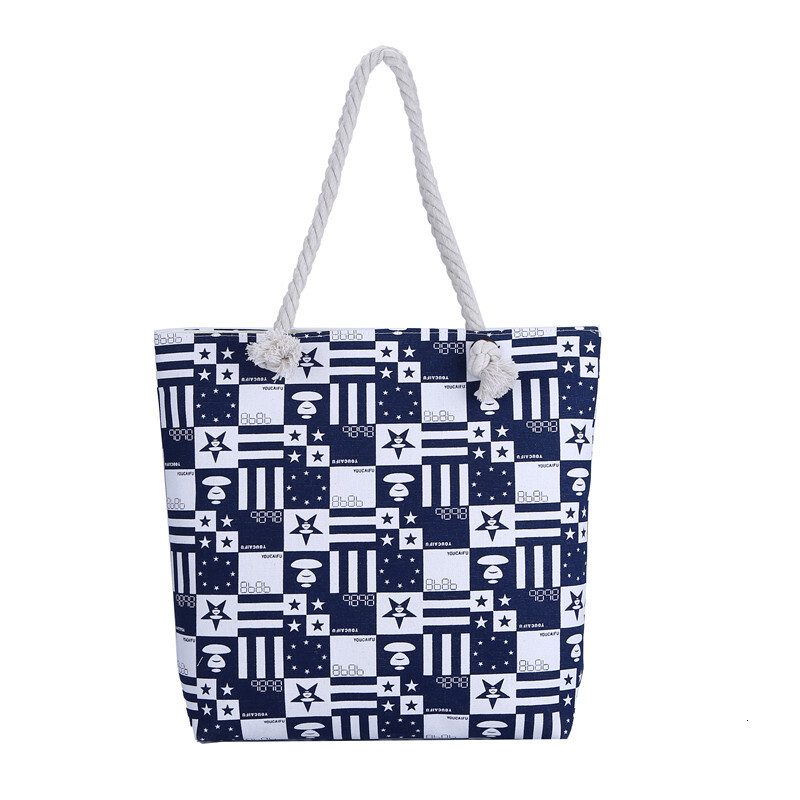 2025 New Designer Fashion Double sided Pattern Bohemian Style Casual Shoulder Bag for Women