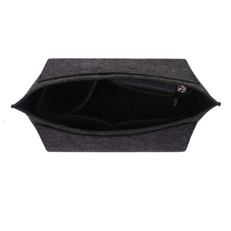 Felt Liner Bag Fashion Multifunction Portable MultiPocket Purse Handbag Insert Cosmetic Storage Travel Sundries Organizer PouchT251024