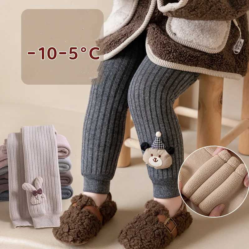 Kids Girls Leggings Winter Thicken Soft Toddler Pants for Girls Snow Keep Warm Childrens Trousers 18Y Baby LeggingT251024