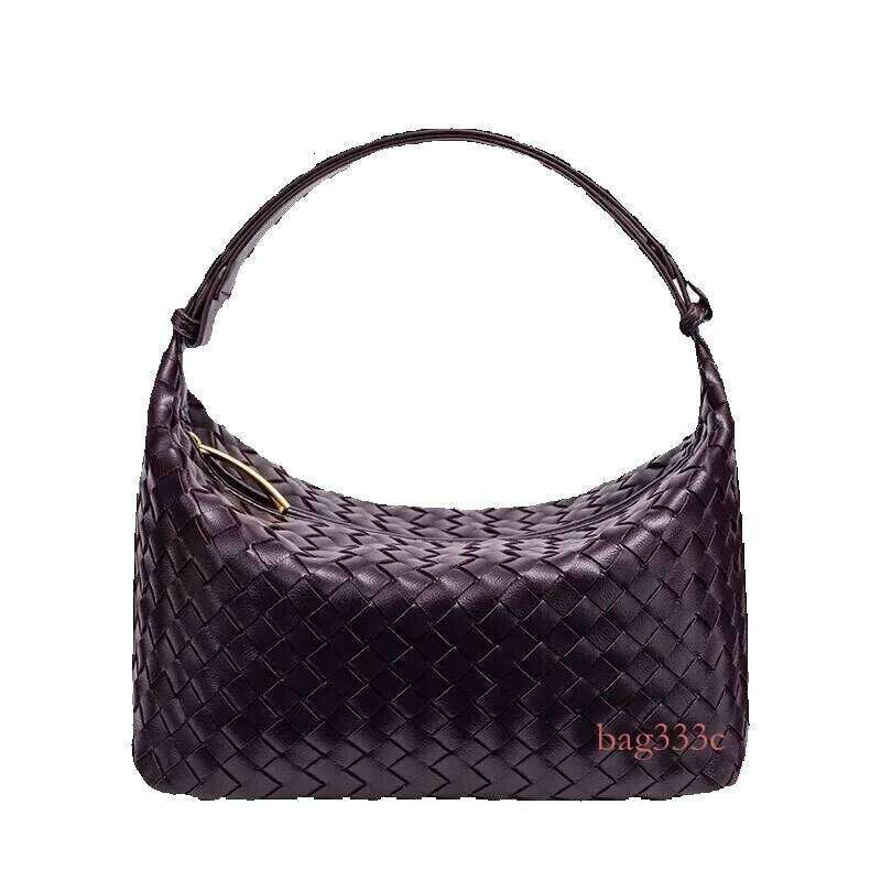 Hand-Woven Fashion Trend Single Shoulder Crossbody Casual Simple Handheld Lunch Box Bag
