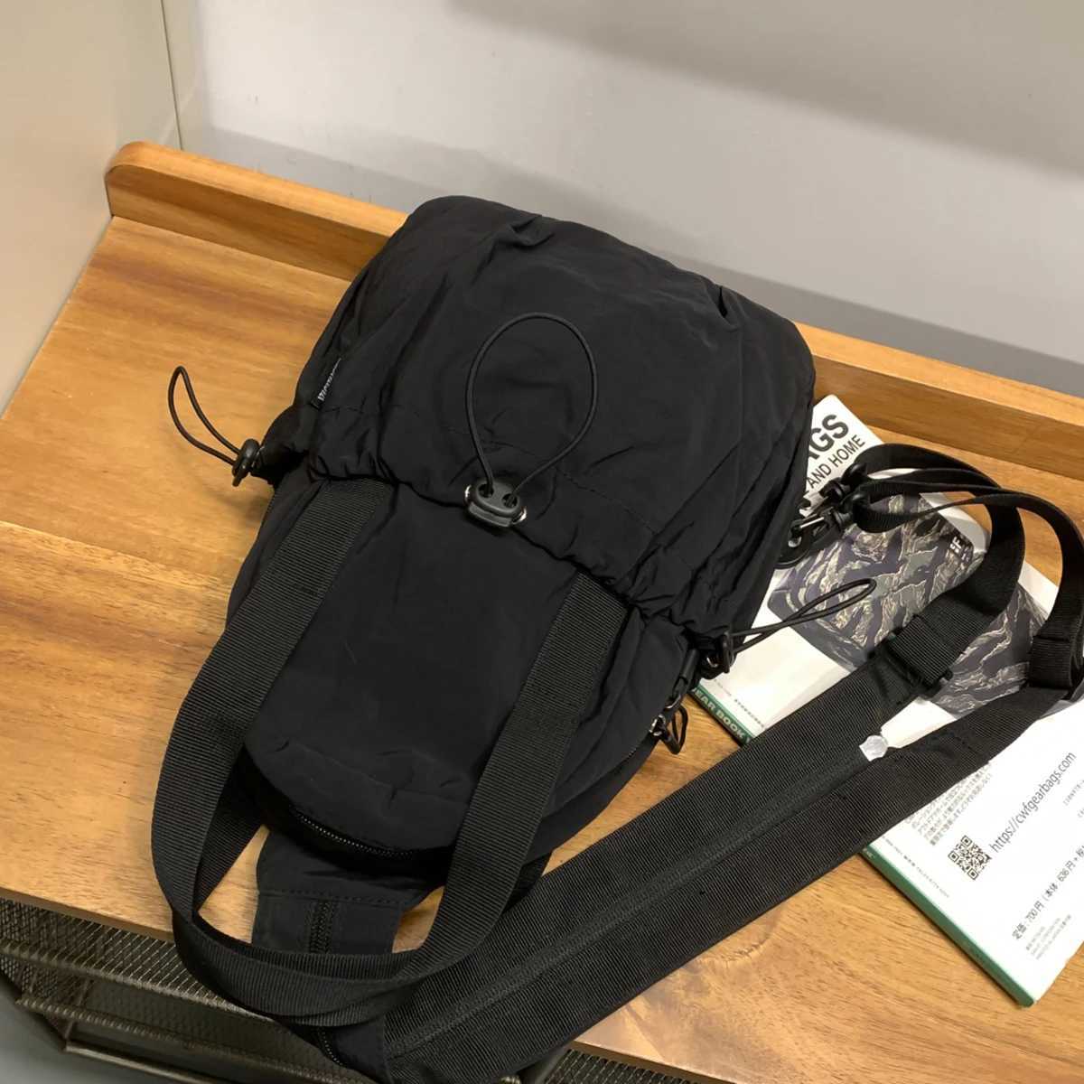 New Womens Multifunctional Backpack Casual Solid Color School Bag Girls Fashionable Shoulder Bag Travel Chest Bag Crossbod J251024