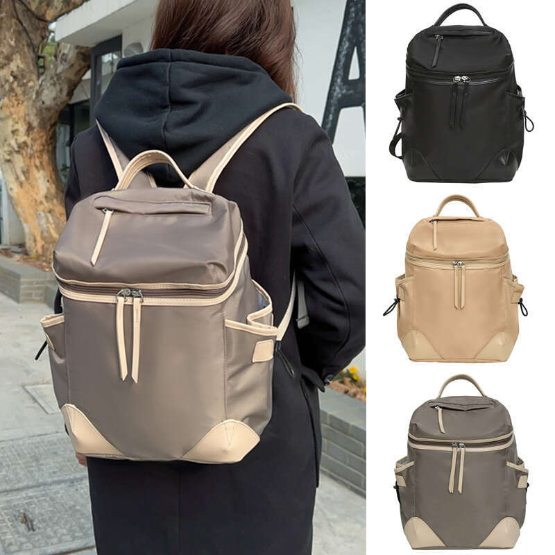 Light Luxury New Style Women Casual Elegant Computer Backpack Commuting Office Bag Lightweight Large Capacity Backpack For Ladies High Quality