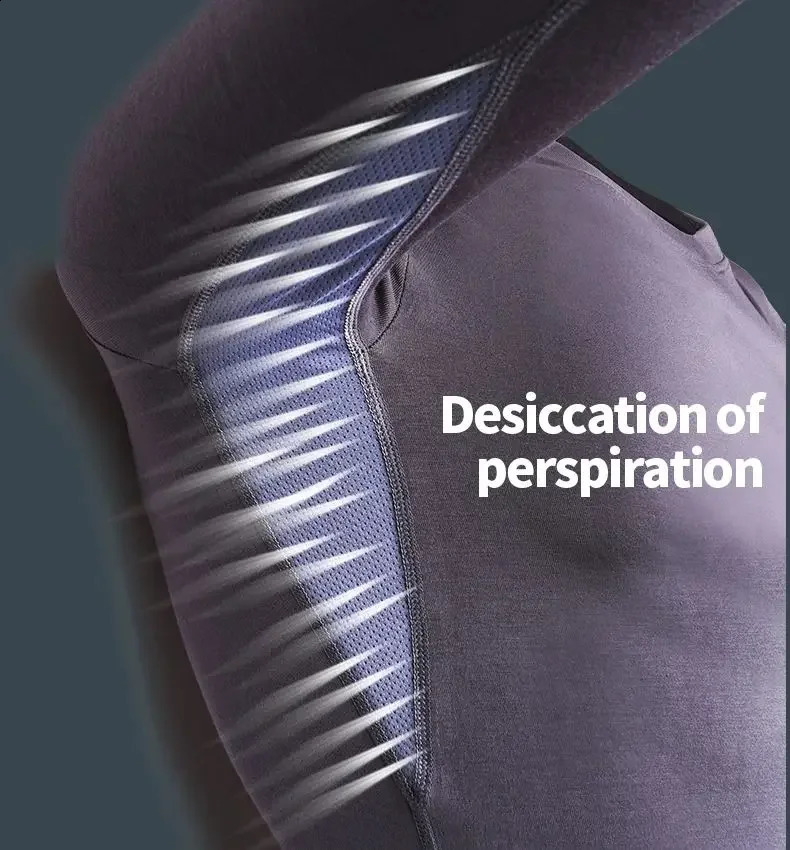 5PCS Mens thin modal longsleeved shirt basic low neck Vneck slimming singlepiece base layer thermal underwear top 251018
