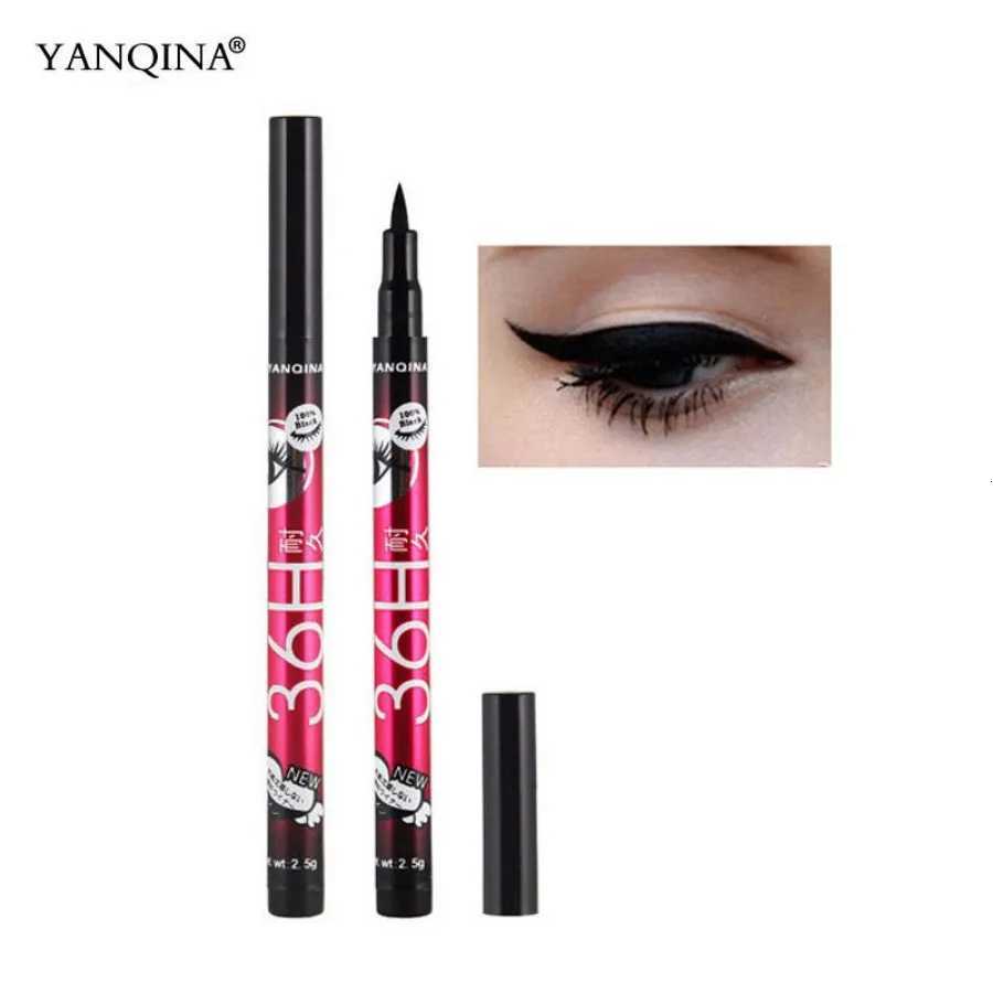 Black Eyeliner Pen Eyes Makeup Waterproof Liquid Eye Liner Pencil Make up Longlasting Eyelid Drawing CosmeticsL251024