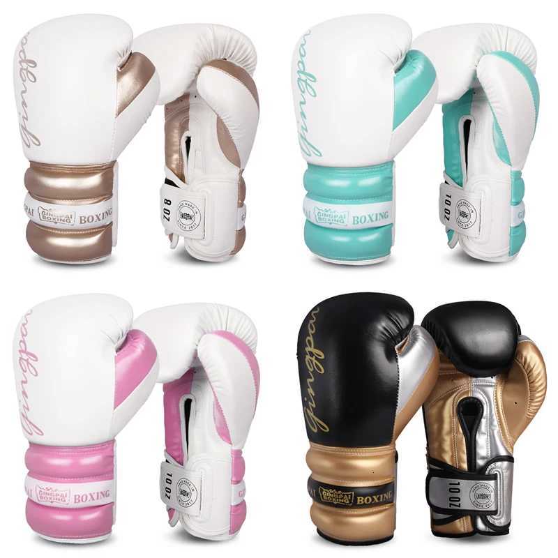 Boxing gloves Training Childrens gloves MMA Muay Thai Bandages Muay Thai Gloves Combat Taekwondo Punching bag Sports Supplies Y251023