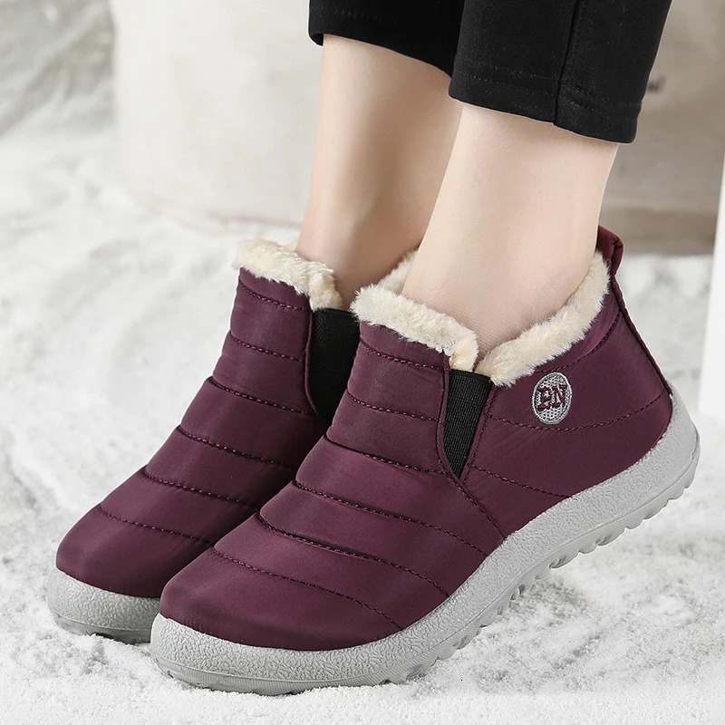 Men Boots Snow Outdoor Mens Shoes Plus Size Mens Winter Boots Plush Shoes Men Waterproof Mens Boots Male Footwear Work Shoes251020