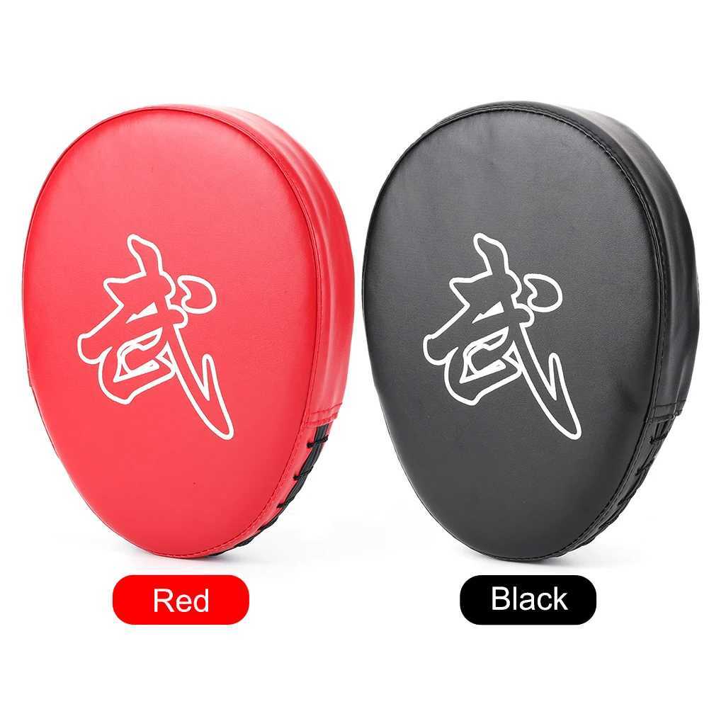 Boxing Hand Target 5Finger Hand Targets Wear Resistant Punching Mitts Boxing PU Leather Focus Boxing Pads Muay Thai Supplies Y251023