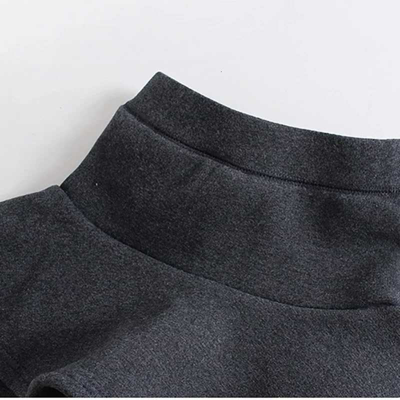 Winter Girl Clothes 310Y Kids Leggings Fake Two Piece Skirt Pants Warm Fleece Lined Cotton Solid Color Thickened TrousersT251024