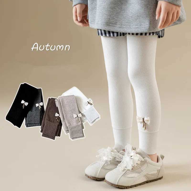 Girls Leggings Autumn Spring Cute Cotton Elastic Waist Children Kids Baby Pants BottomT251024