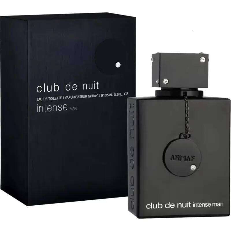 Armaf Club Nuit Intense Man Eau de Parfum Spray 105ml Original Arab Perfumes Lasting Wood Pheromones Perfume Cologne Makeup