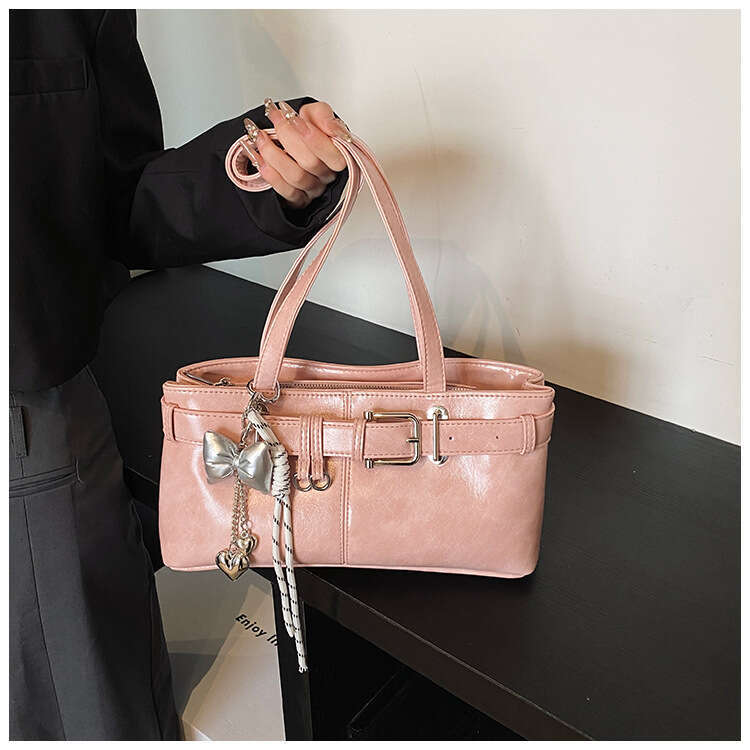 High-end Versatile Underarm for Women 2025 New Bowknot Handbag Fashionable Commuting Outing Shoulder Bag