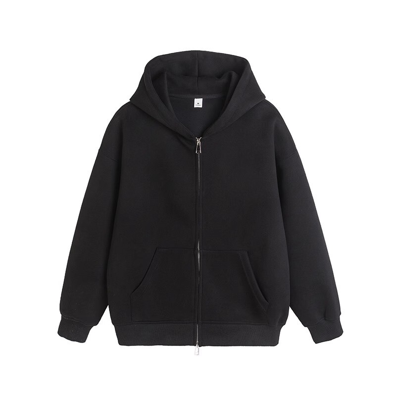 Gray Fleece-lined Cardigan Designer Hoodie Jacket Tracksuit Men Polo Veste Coat Sweatshirt For Men, Spring And Autumn Style, Double-zipper Hooded Jack