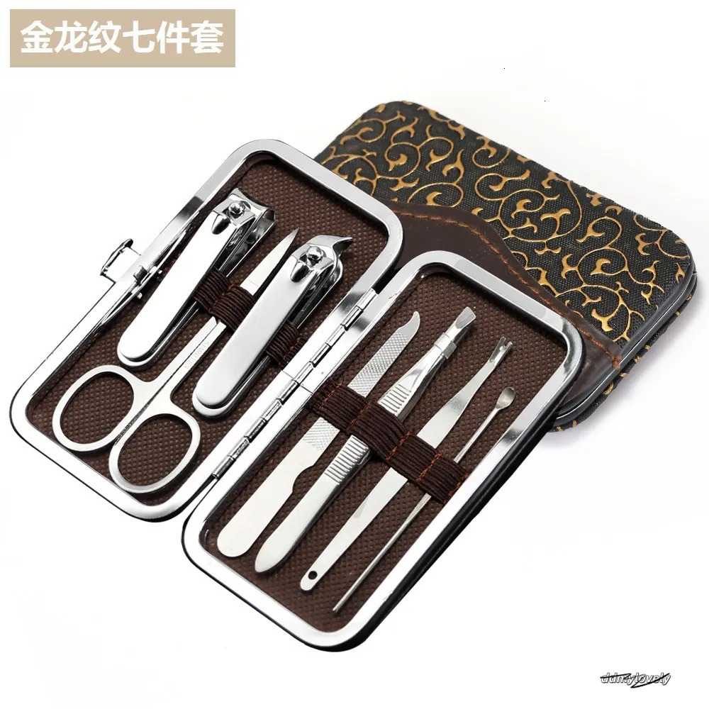 Complete Manicure Set: Round Tail Contouring Clippers, Nail Cutter, And Beauty Tool Kit Ddmylovely