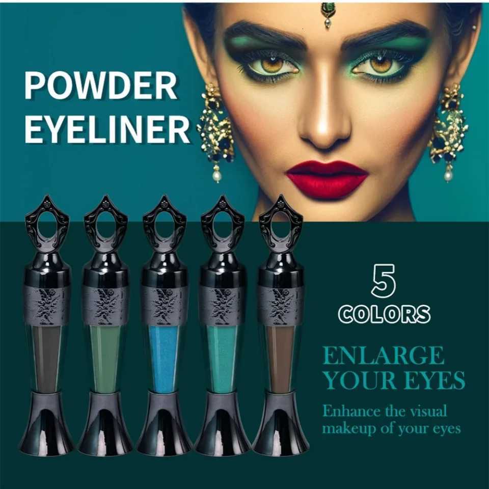 Waterproof Powder Eyeliner Long Wearing Smudge Resistant Vegan Formula Natural Ingredients Easy ApplicationL251024