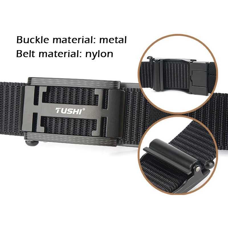 MEDYLA Belt Mens Outdoor Leisure Belt Nylon Military Army belt Outdoor Metal Buckle Training Hunting Belt BLL041 C251024