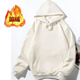 360g Winter Fleece-lined Thickened Unisex Regular Shoulder Designer Hoodie Jacket Tracksuit Men Polo Veste Coat Hoodie Men's Sweatshirt Warm Soli