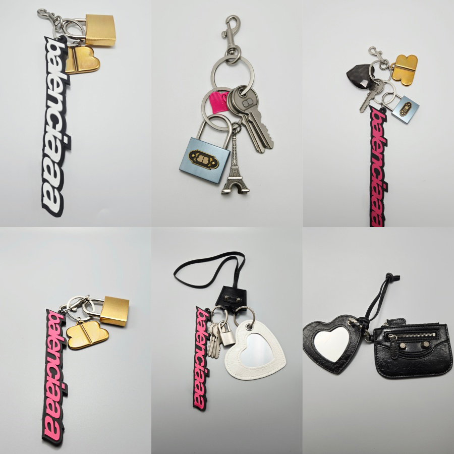 Designer Keychain Unisex Alloy Detachable Lanyard Fashion Versatile for Keys Headphones Pair with Shoulder Bag Crossbody Bag Practical Daily Essential