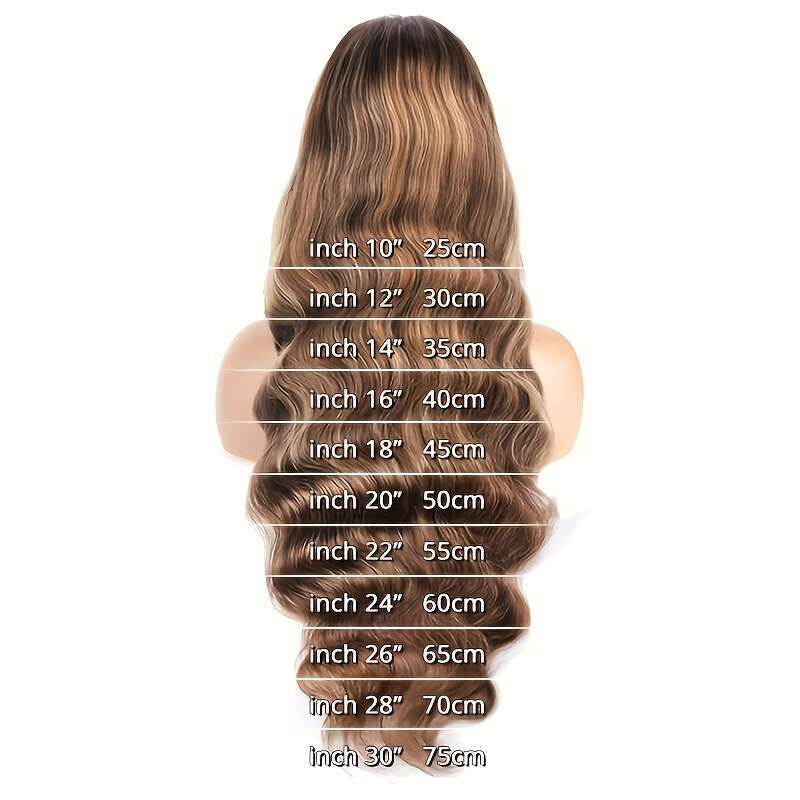 225% Density Ombre Highlight Hair Wigs Glueless Front Pre Plucked Honey Blonde 13X4 HD Lace Frontal Body Wave Loose Curly Human Air Wig 4/27 Easy Wear