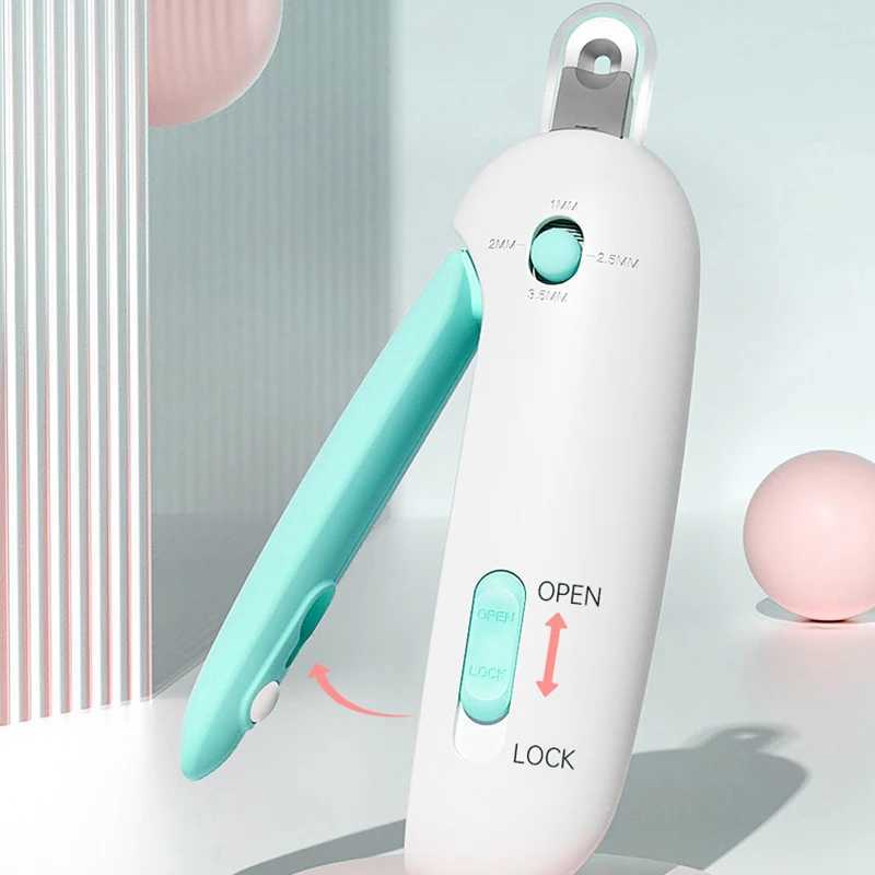 Pet Nail Clippers Dog Nail Clippers Multifunctional Teddy Cat Stainless Steel Grooming Scissors Z20251024