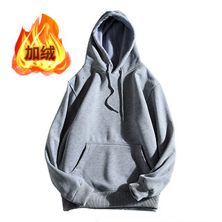 360g Winter Fleece-lined Thickened Unisex Regular Shoulder Designer Hoodie Jacket Tracksuit Men Polo Veste Coat Hoodie Men's Sweatshirt Warm Soli