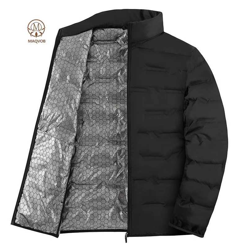 MAQVOB Top Quality Winter Men and Women Polyester Padded Jacket Keep Warm Casual Lightweight 80 White Duck Down Jacket Z251024