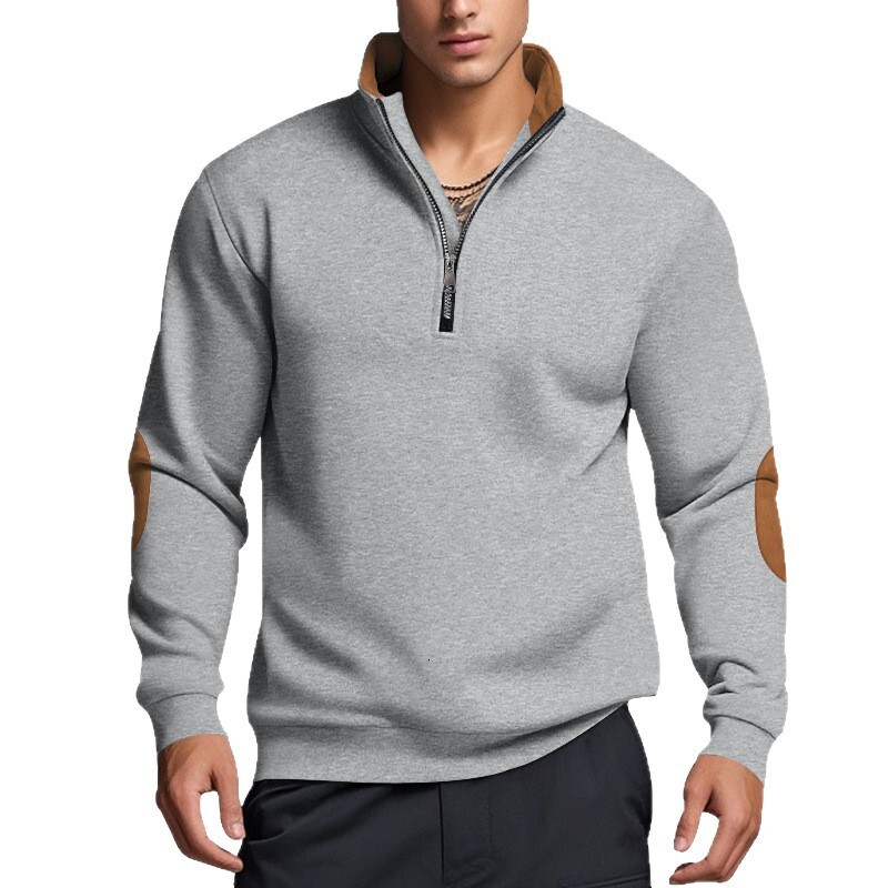Cross-border Amazon TK Designer Hoodie Jacket Tracksuit Men Polo Veste Coat Hot-selling Autumn New Men's Casual Pullover Zipper Sweatshirt Henry 