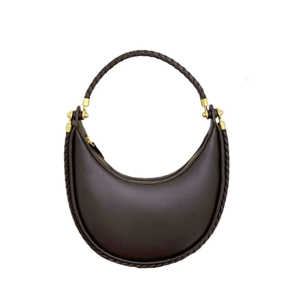 Luxury bag New Woven Half Moon Braided Rope Underarm Fashion Handheld Shoulder Crossbody Dumpling Bag for Women