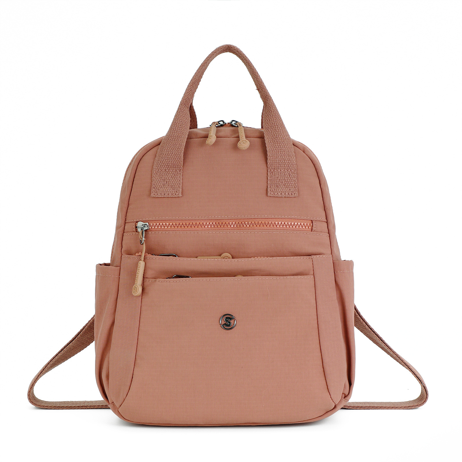 New multifunctional backpack, multifunctional women's handbag, lightweight waterproof nylon bag, large capacity student backpack