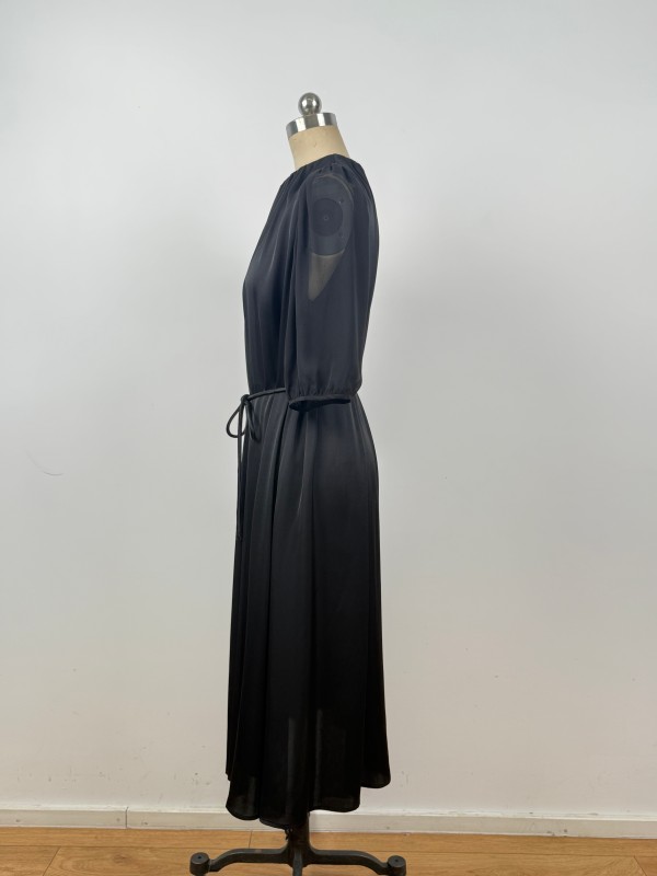 High-Quality Comfortable Premium Light Luxury Silk Dress JYL37022