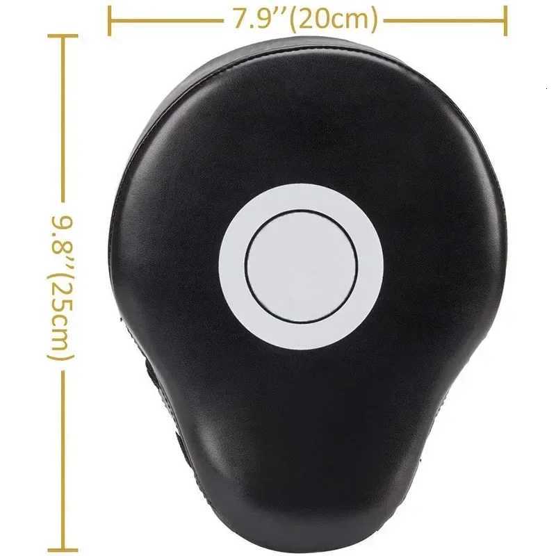 12Pcs Curved Boxing Bag Boxing Equipment Focus Punching Bags For Taekwondo Muay Thai Karate Adults Kids PU Training Paws Pads Y251023