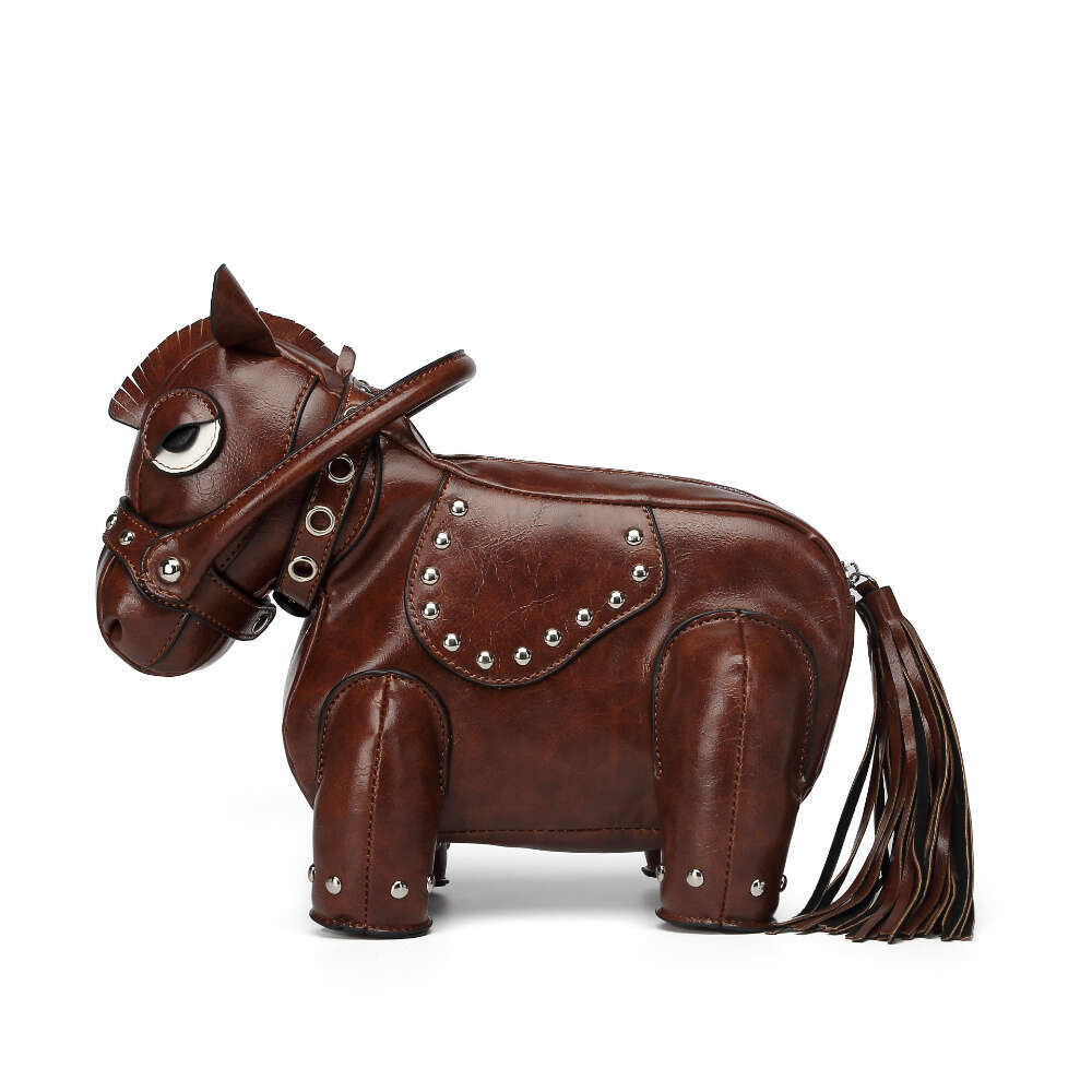 Wo 'S Fashion Pony Personality Creative Cute Style Shoulder Handbag