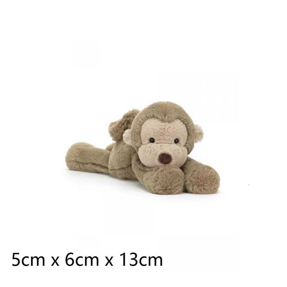 Smooth Touch Macaque Plush Doll Cute Soft Monkey Plush Toy Stuffed Animal Monkey Toy Boys Girls Birthday Gifts Z251024
