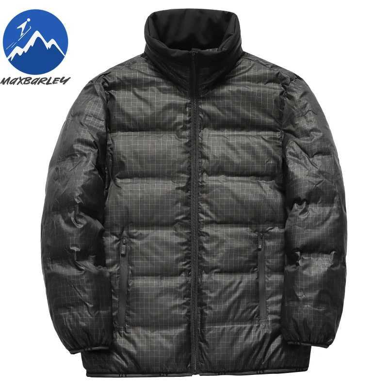 Maxbarley Men Down Jacket New Detachable Inner Layer Outdoor Working Lightweight Padded Jacket Casual Business Warm Winter Coat Z251024