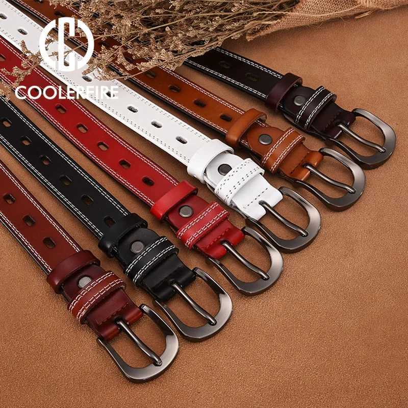 Women Genuine Leather Belt For Female Strap Casual Allmatch Ladies Adjustable Belts Designer High Quality Brand W251024