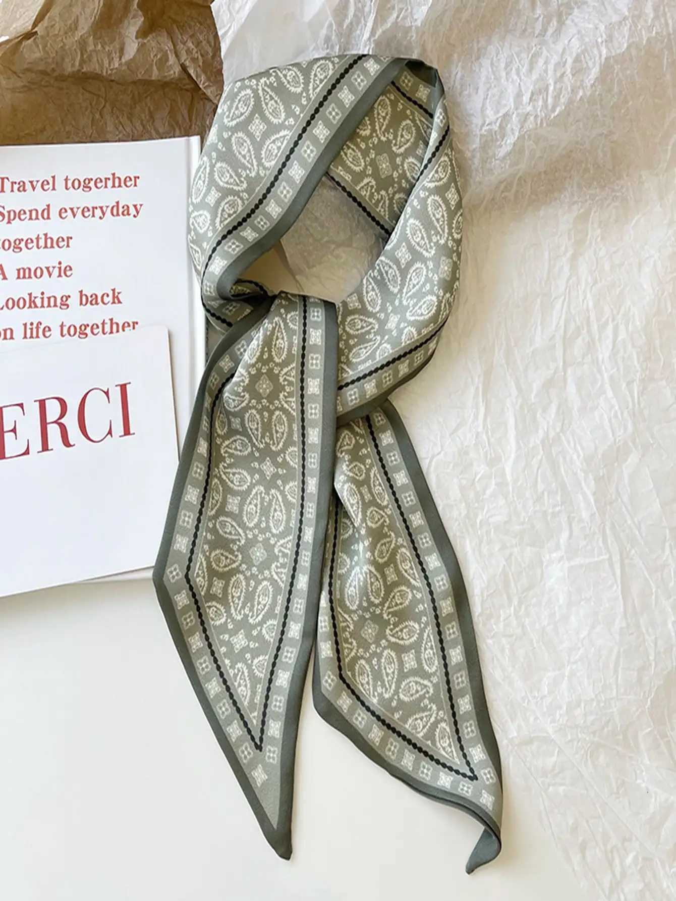4pcsset Wens Mticolor Versatile Scarf Suitable For Daily Wear Y251024