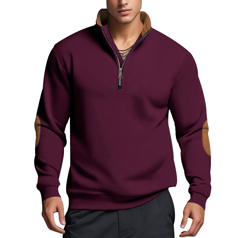 Cross-border Amazon TK Designer Hoodie Jacket Tracksuit Men Polo Veste Coat Hot-selling Autumn New Men's Casual Pullover Zipper Sweatshirt Henry 